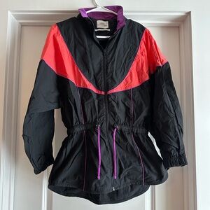 Urban Outfitters Black and Purple Thin Jacket